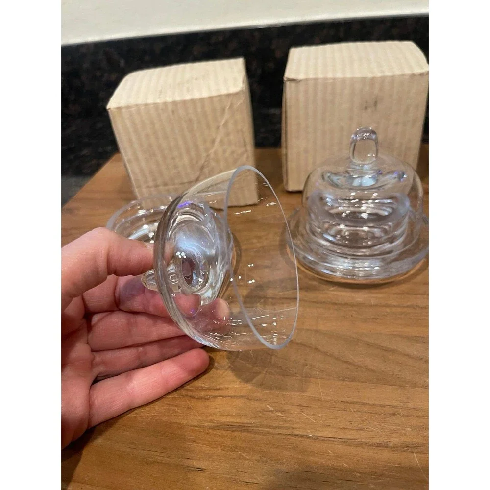 Williams Sonoma Individual Butter Dishes Set